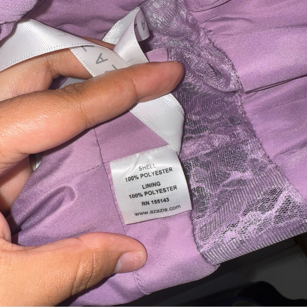 AZAZIE Dress Lavender | PROM | WEDDING | GALA Size - Picture 8 of 13